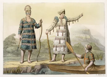 Homme et femme alaskans